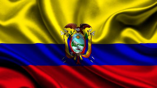 厄瓜多尔国旗桌面壁纸