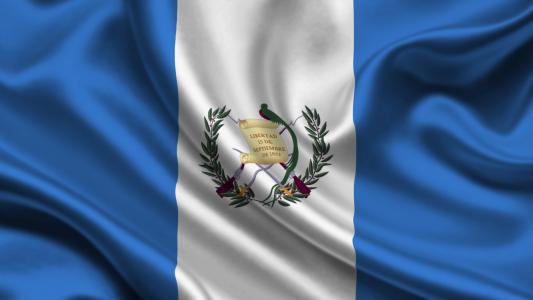 危地马拉国旗桌面壁纸
