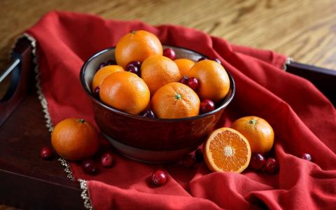 柑橘类水果壁纸HD