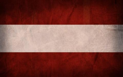 奥地利国旗壁纸背景