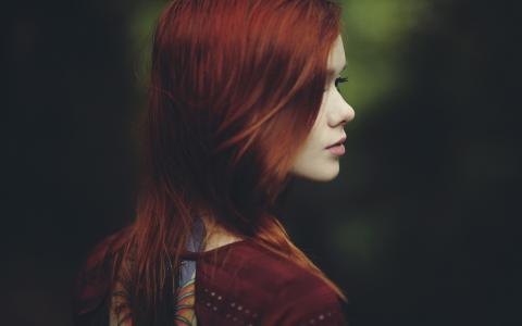 漂亮的红发