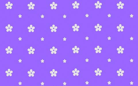 可爱的紫色壁纸