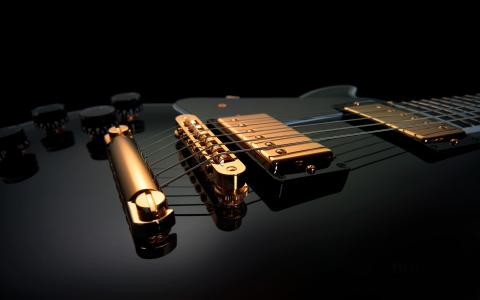 3D吉他壁纸