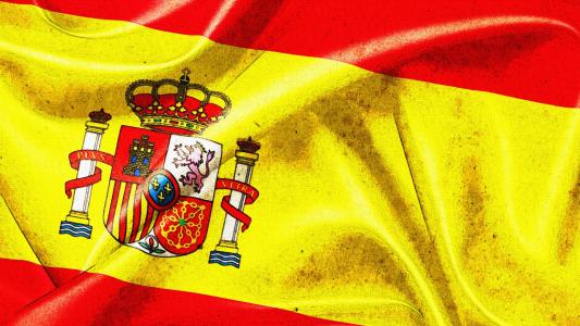 西班牙国旗宽屏壁纸