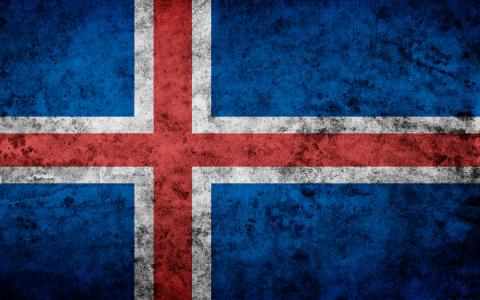 冰岛国旗壁纸