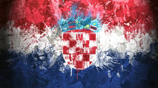 克罗地亚国旗桌面壁纸