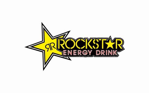 Rockstar能量饮料标志墙纸