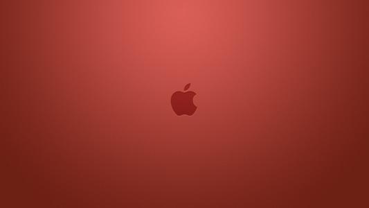 红色的Mac壁纸