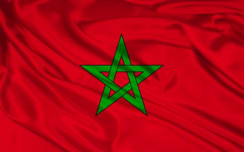 摩洛哥国旗墙纸