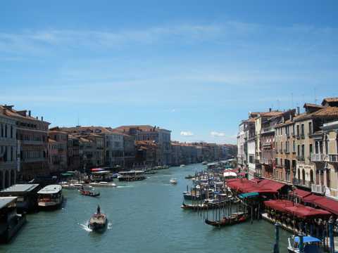 意大利闻名旅行都市威尼斯景色图片
