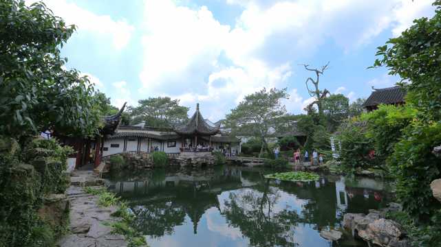 苏州网师园景象图片