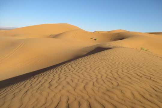 大漠流沙景致图片
