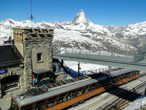 瑞士采尔马特自然光景图片