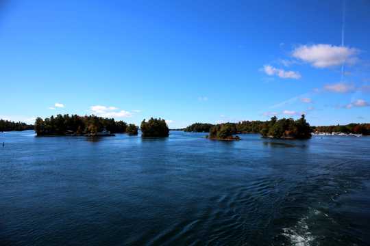 加拿大加东千岛群岛之千岛湖自然风光图片