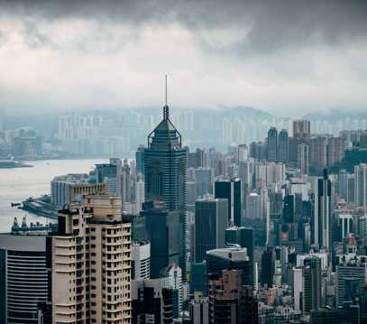 香港的高楼大厦图片