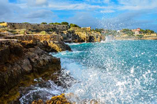 地中海海岸自然风光图片