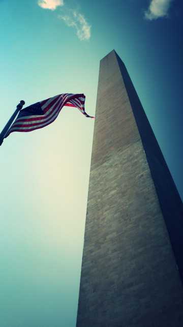 美国华盛顿纪念碑高清图片