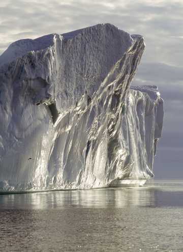 大海上的冰川图片