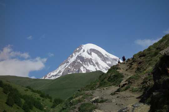 格鲁吉亚卡兹别克山自然景致图片