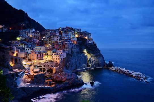 意大利五渔村美好风光图片