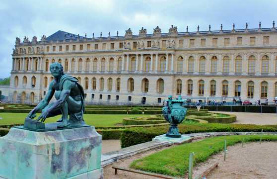法国巴黎凡尔赛宫建筑景致图片