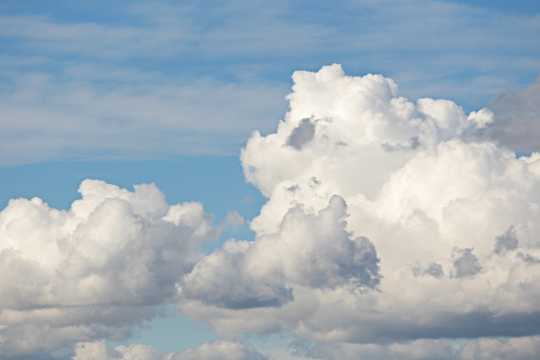 高空云层云团图片