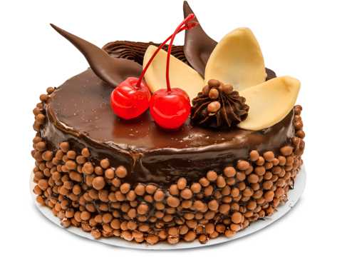 巧克力粉饰蛋糕图片