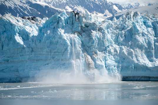 唯美冰川景观图片