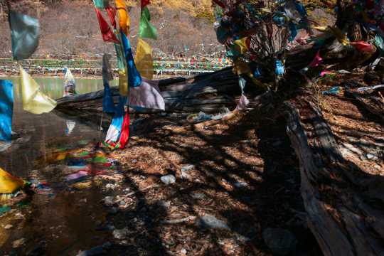 西藏卓玛拉措景色图片