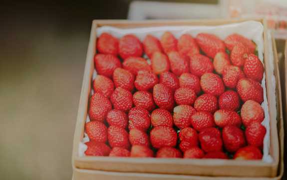 可口的草莓图片