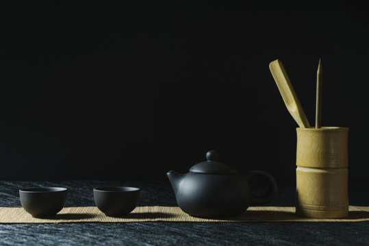 精致中国风茶具图片