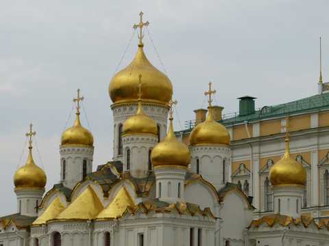 俄罗斯莫斯科都会建筑景色图片