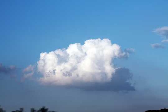 蓝天云层云朵图片