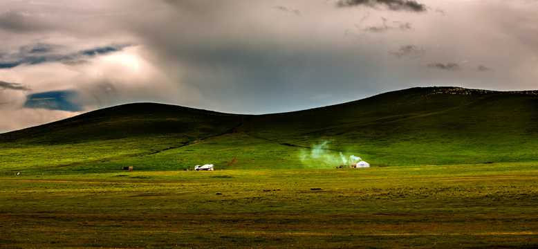 内蒙古贡格尔草坪景致图片